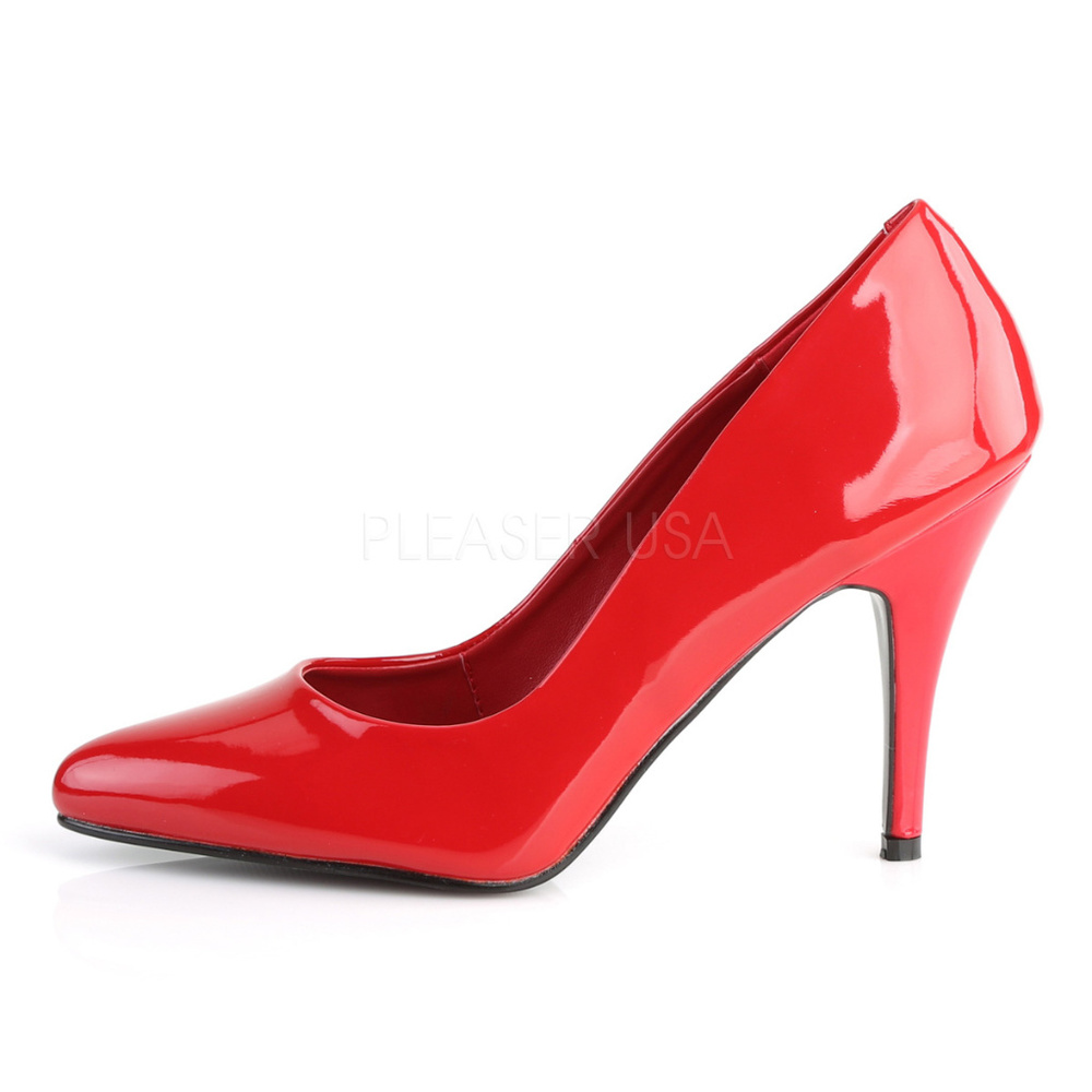 Holiday Christmas Pointed Toe High Heel Shoes - Picture 2 of 4